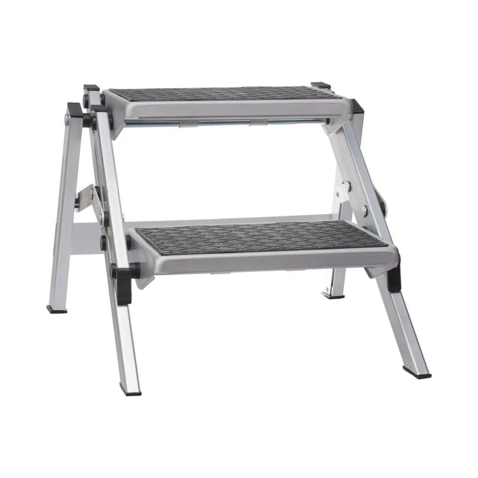 On The Road Dual Aluminium Folding Step
