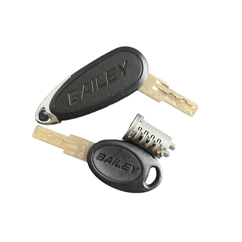 Cylinder and Keys to suit Bailey HSC