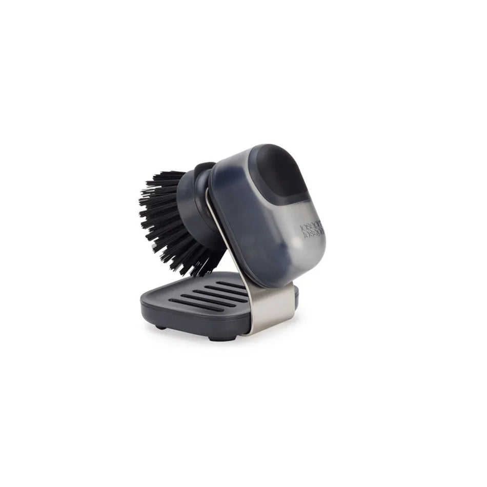 JJ Soap Dispending Palm Brush with Stand