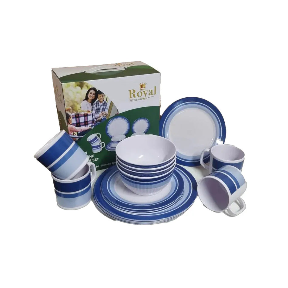 Royal 16 Piece Melamine Set - Ocean