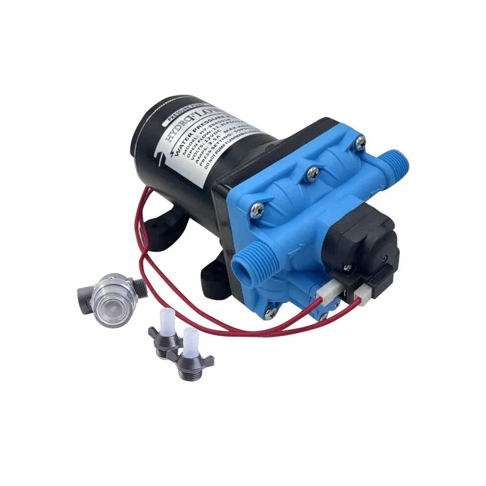 Hydroflow 11.3 LPM 55 PSI 12V Water Pressure Pump
