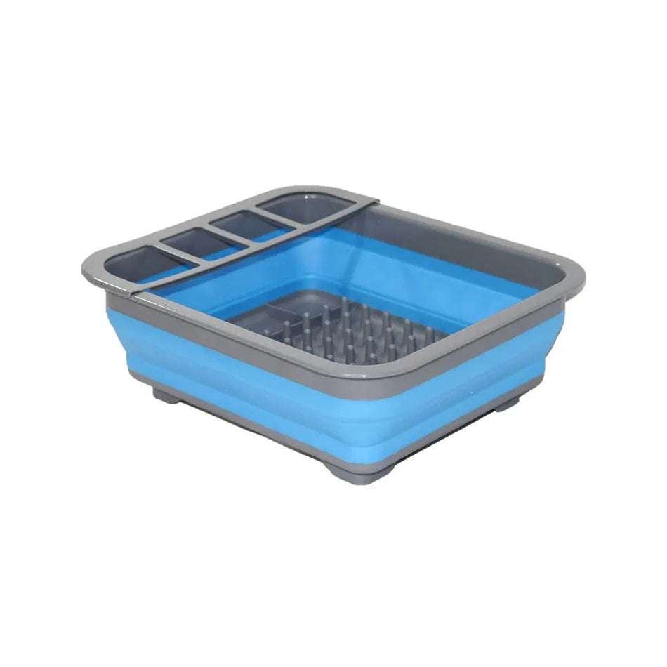 Collapsible Dish Drainer - Blue
